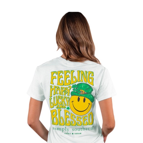 SIMPLY SOUTHERN short sleeve ST. PATRICKS DAY t-shirt. NWT - Picture 13 of 13